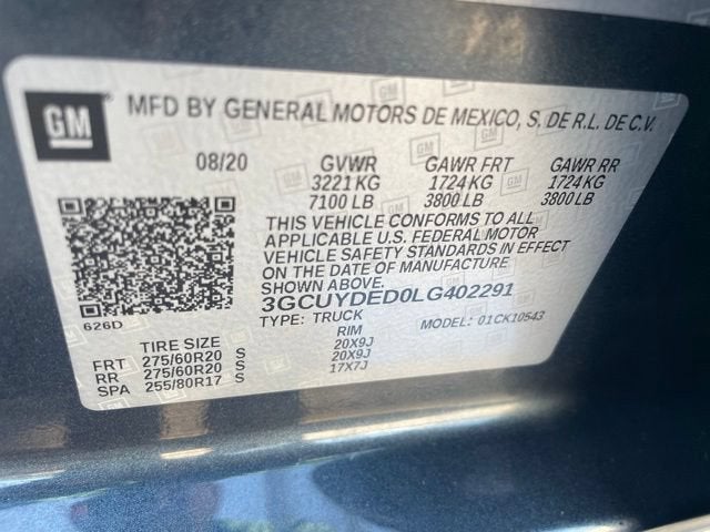 2020 Chevrolet Silverado 1500 LT