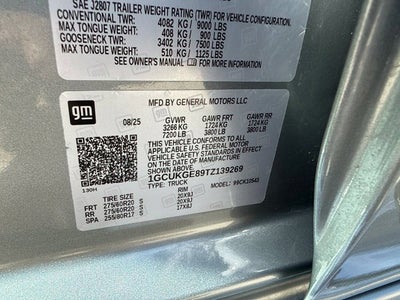 2026 Chevrolet Silverado 1500 LTZ