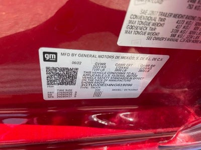 2022 GMC Sierra 1500 SLT