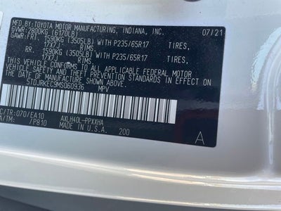 2021 Toyota Sienna XLE BraunAbility WheelChair Rampvan Handicap Accessible