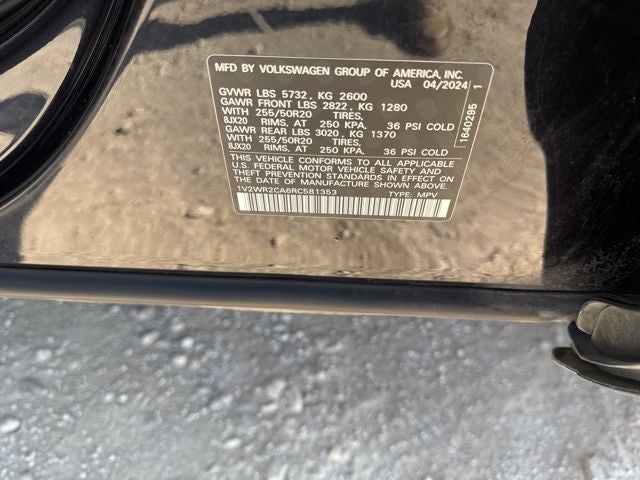 2024 Volkswagen Atlas 2.0T SE w/Technology