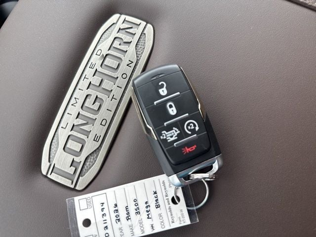 2026 RAM Ram 3500 RAM 3500 LIMITED LONGHORN MEGA CAB 4X4 6'4' BOX